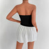 Off-Shoulder Bodycon Mini Dress